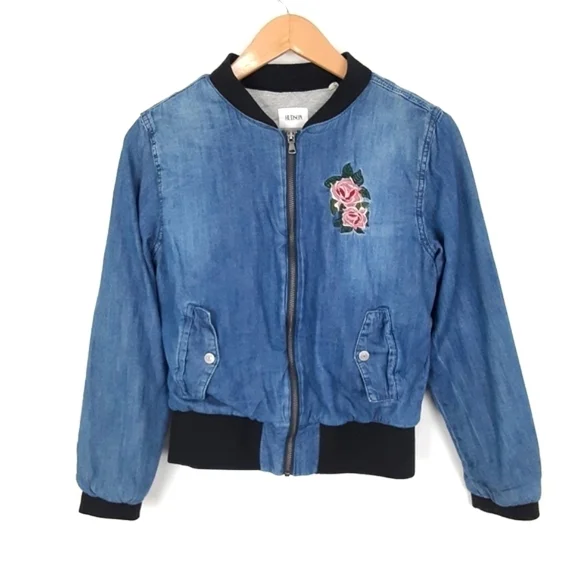 Hudson Bomber Jacket Size Girls XL - Picture 2 of 12